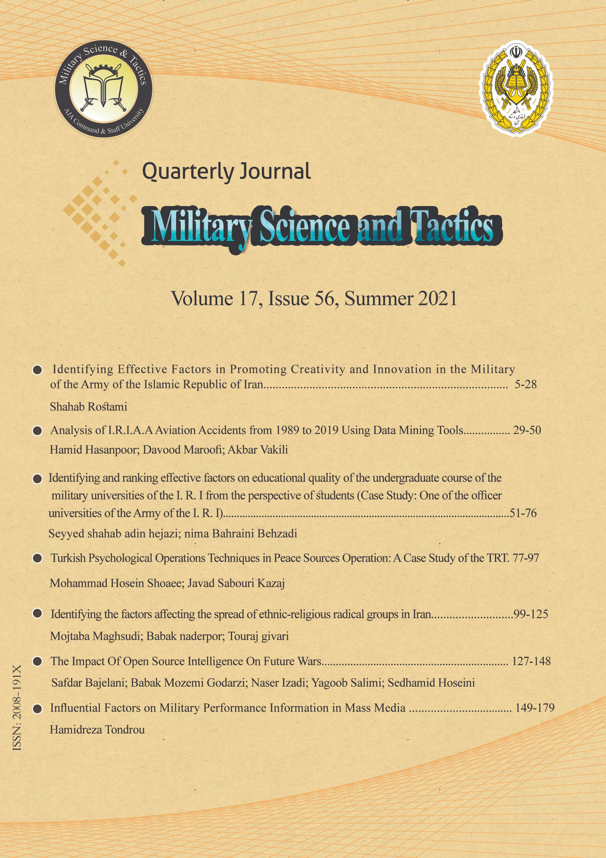 Military Science and Tactics